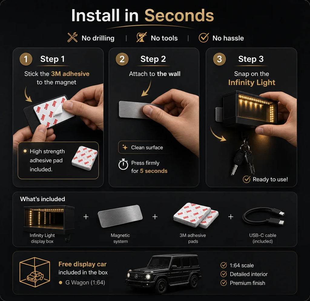 Noirdrive Infinity Key Holder